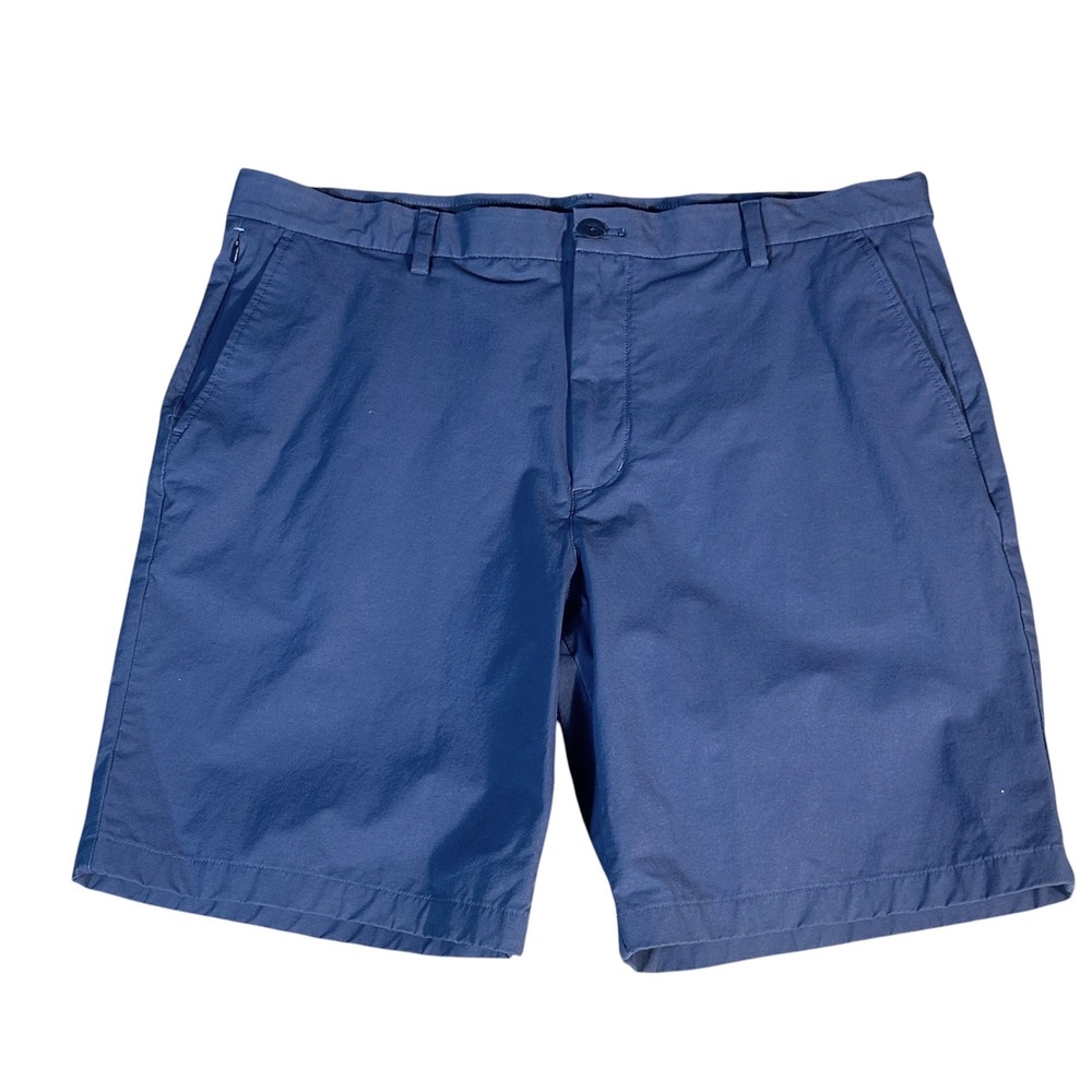Vineyard Vines On-The-Go Shorts Mens 38 Blue Performance Stretch 1H001073 - Picture 2 of 9